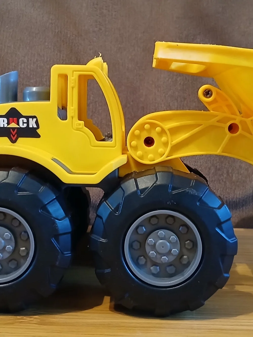 Yellow Kids Dump Truck Toy - TRUCK Brand